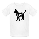 CD Puppy Love Ultra Cotton Youth T-Shirt - white
