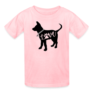 CD Puppy Love Ultra Cotton Youth T-Shirt - pink