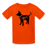 CD Puppy Love Ultra Cotton Youth T-Shirt - orange