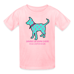 Polka Dot SCD Kids' T-Shirt - pink
