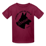 Saving Carolina Dogs Est 2013 Kids' T-Shirt - burgundy