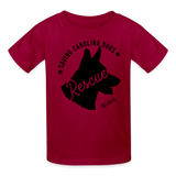 Saving Carolina Dogs Est 2013 Kids' T-Shirt - dark red