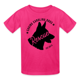 Saving Carolina Dogs Est 2013 Kids' T-Shirt - fuchsia