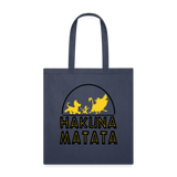 Hakuna Matata Tote Bag - navy