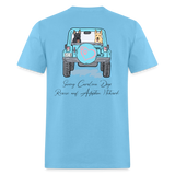 CD Jeep T-Shirt - aquatic blue